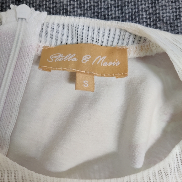 Stella & Mavis Abstract Paint Splatter Top - Small - Picture 8 of 11